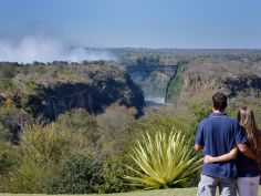 Victoria Falls Hotel, Aussicht auf die Zambezi Schlucht